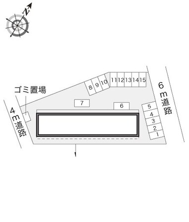 レオパレス中台の物件内観写真